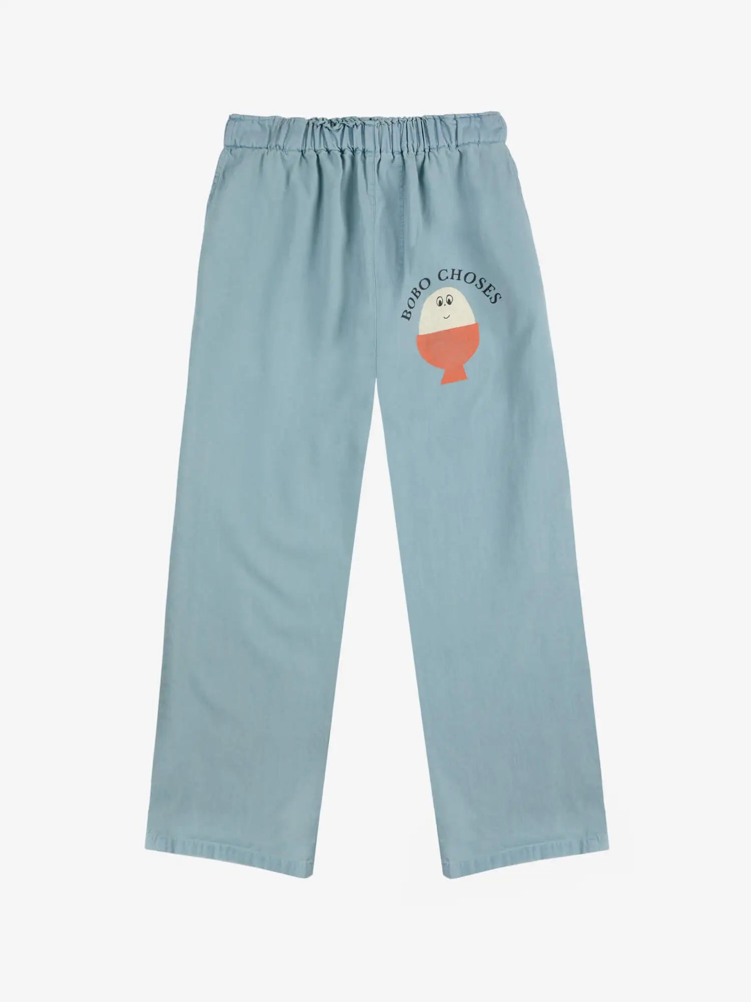 Bobo choses Morning Egg light denim pants Promoción trimestral