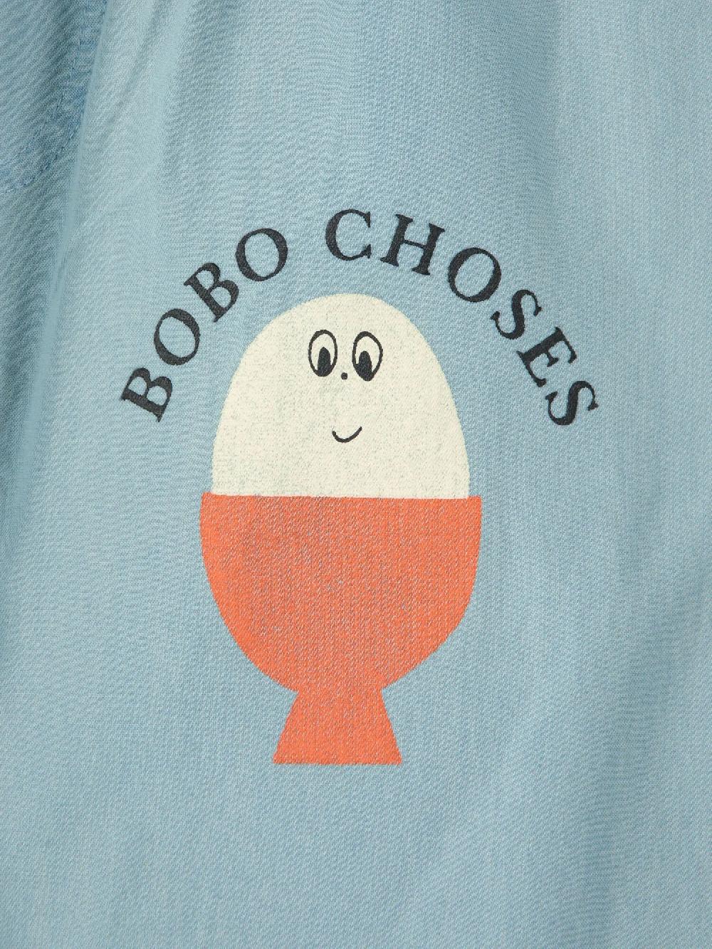 Bobo choses Morning Egg light denim pants Promoción trimestral