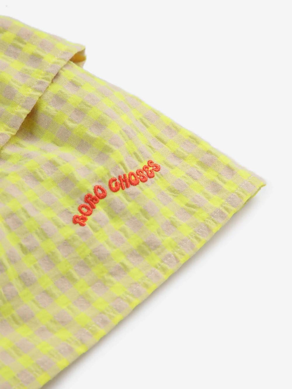 Bobo choses Vichy ruffle skirt Superdescuento