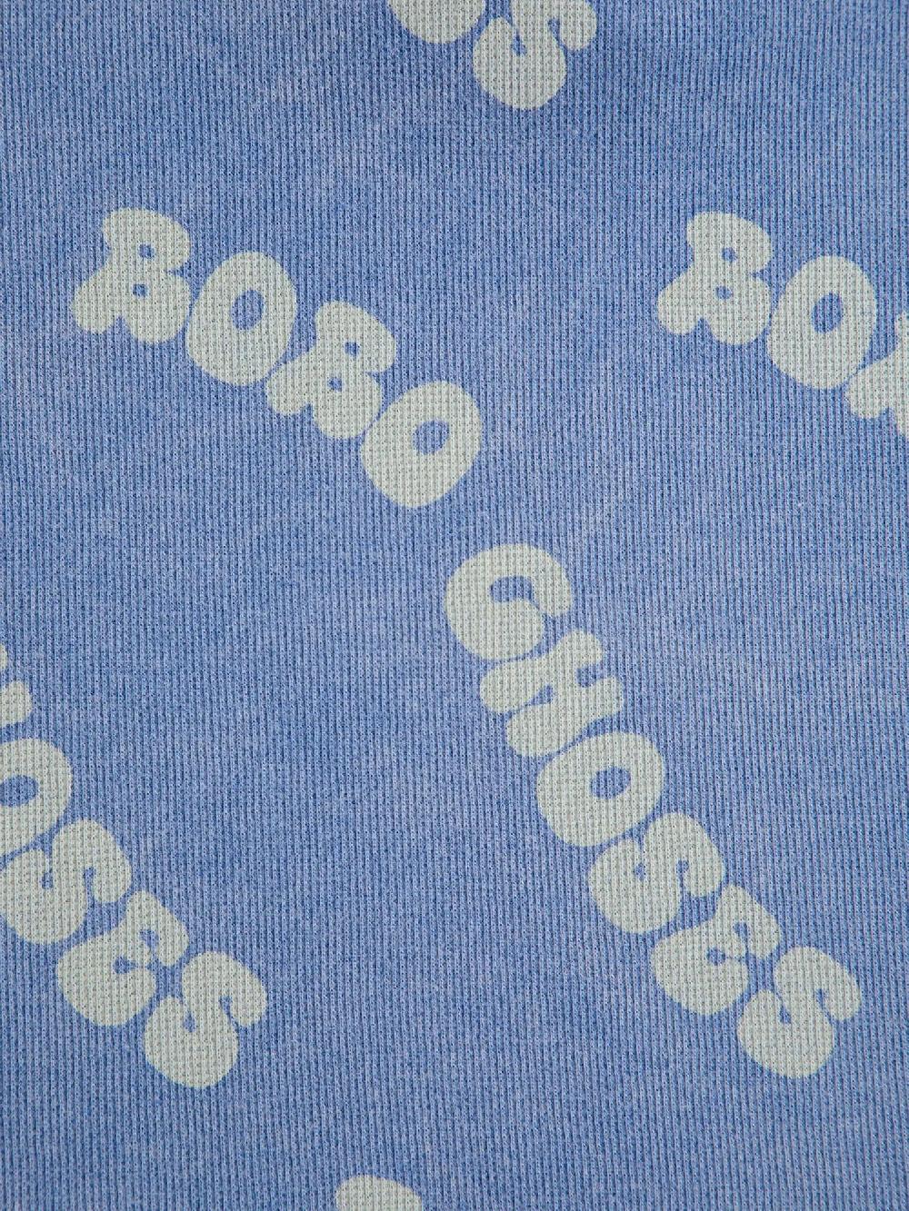 Bobo choses Wavy Bobo Choses all over waffle polo shirt Grandes descuentos