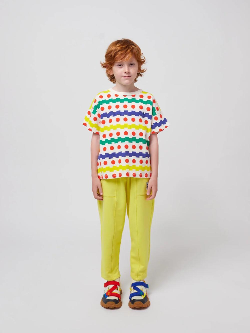 Bobo choses Geometric all over waffle T-shirt Limitado a 3 días