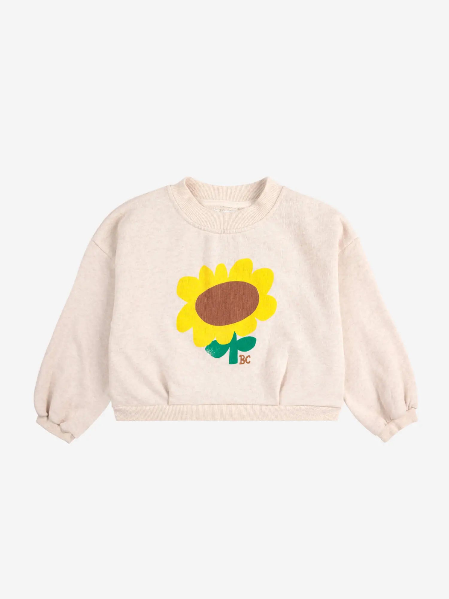 Bobo choses Sunflower cropped sweatshirt Última moda