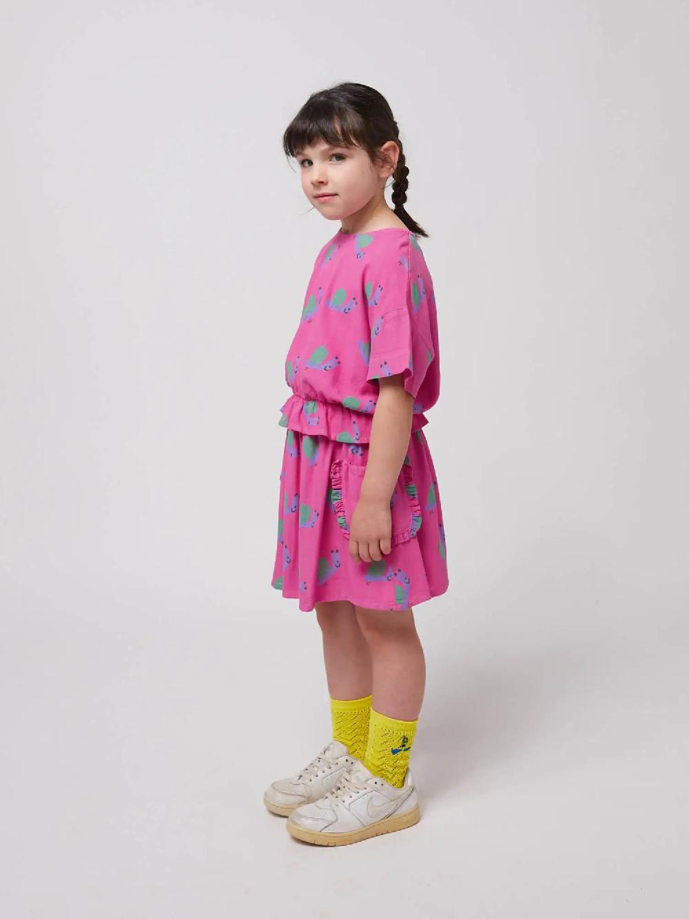 Bobo choses Funny Snail all over woven skirt Descuento por venta flash