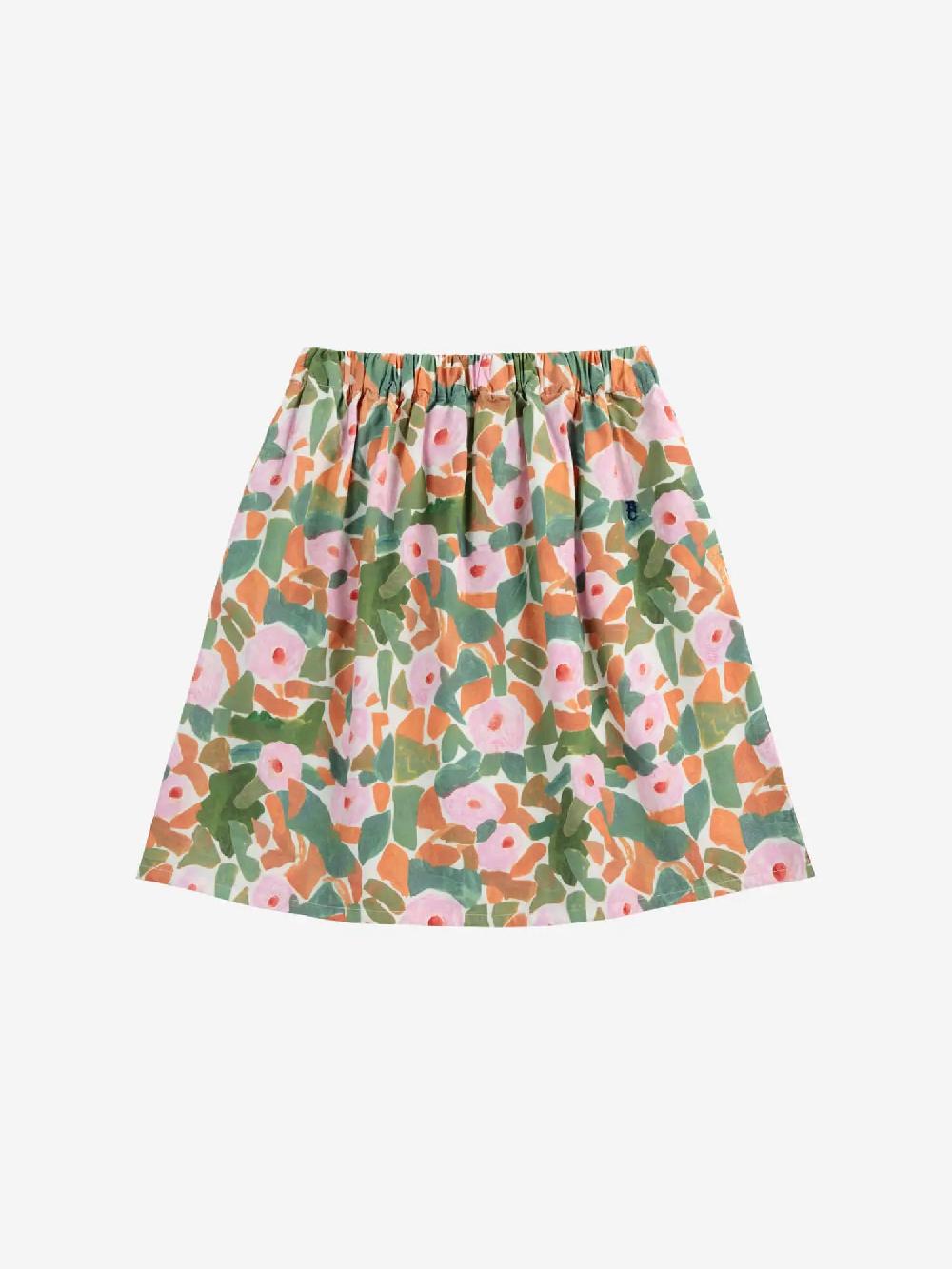 Bobo choses Floral all over woven midi skirt Ofertas especiales