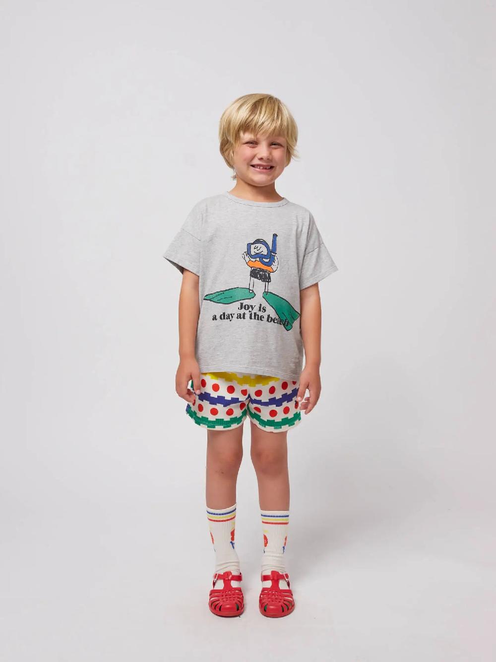 Bobo choses Geometric all over waffle shorts Devoluciones gratuitas