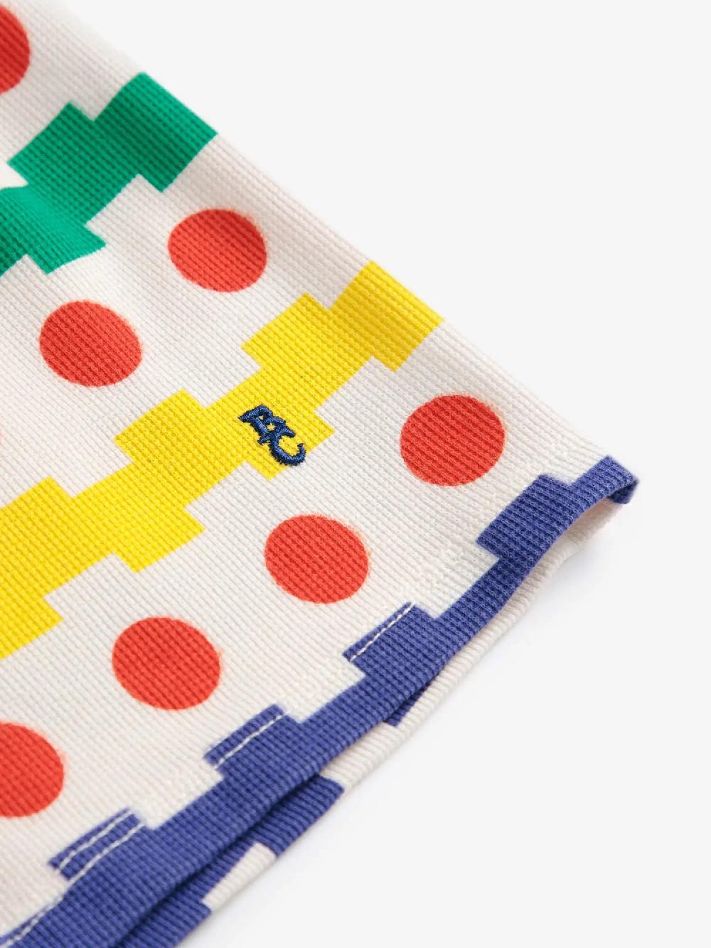 Bobo choses Geometric all over waffle shorts Devoluciones gratuitas