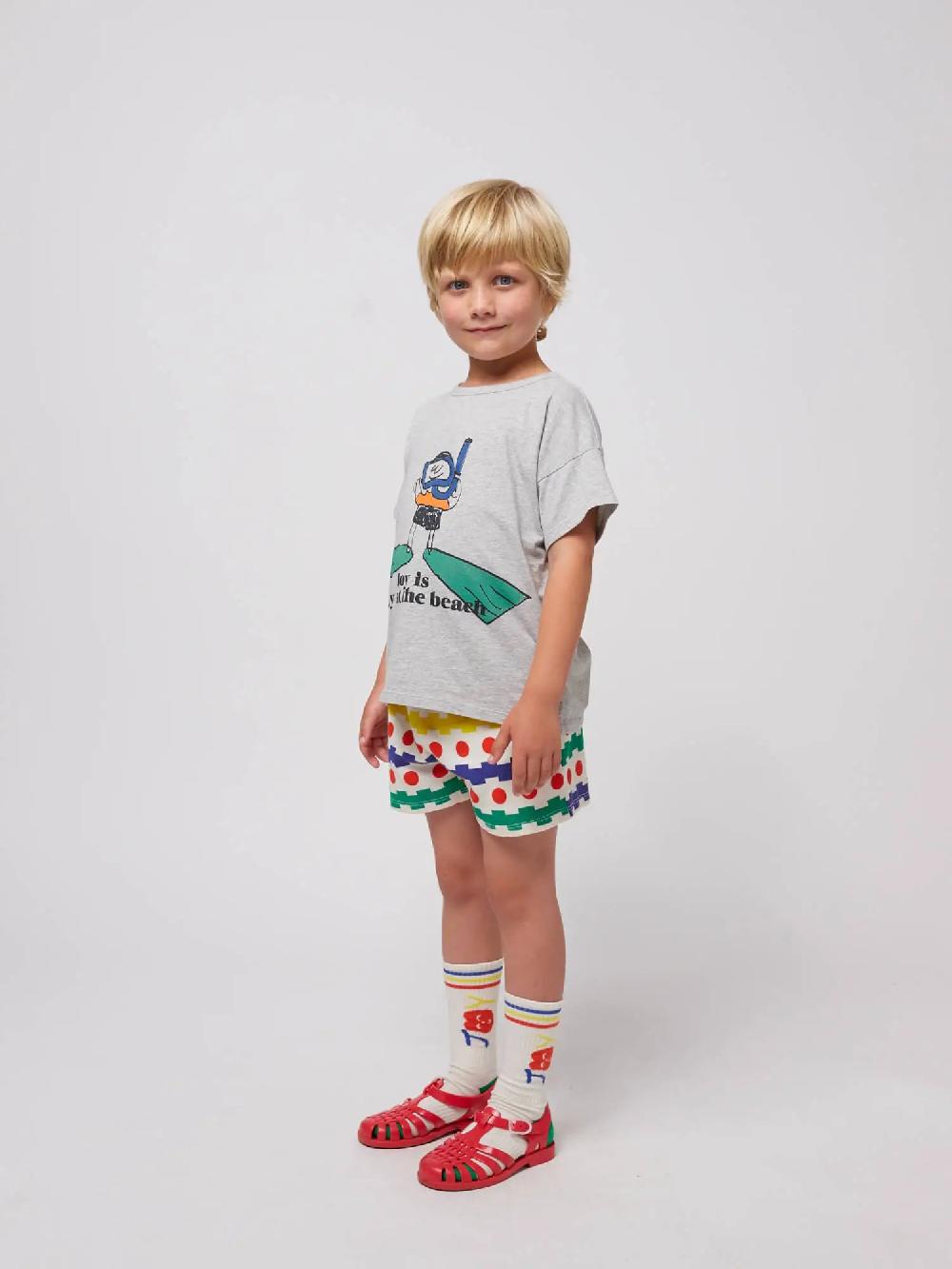 Bobo choses Geometric all over waffle shorts Devoluciones gratuitas