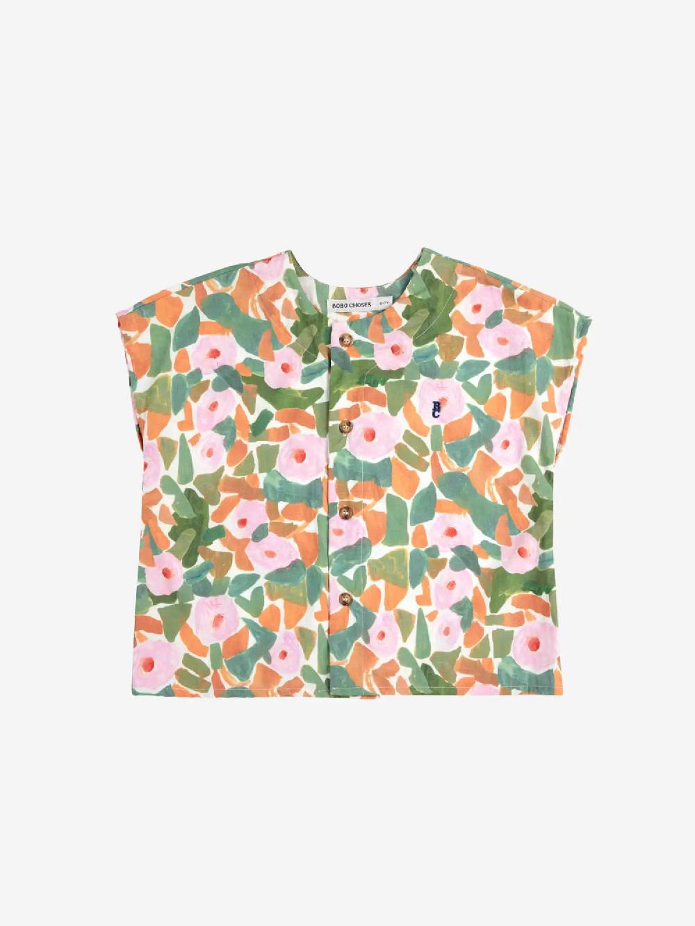 Bobo choses Floral all over woven shirt En línea