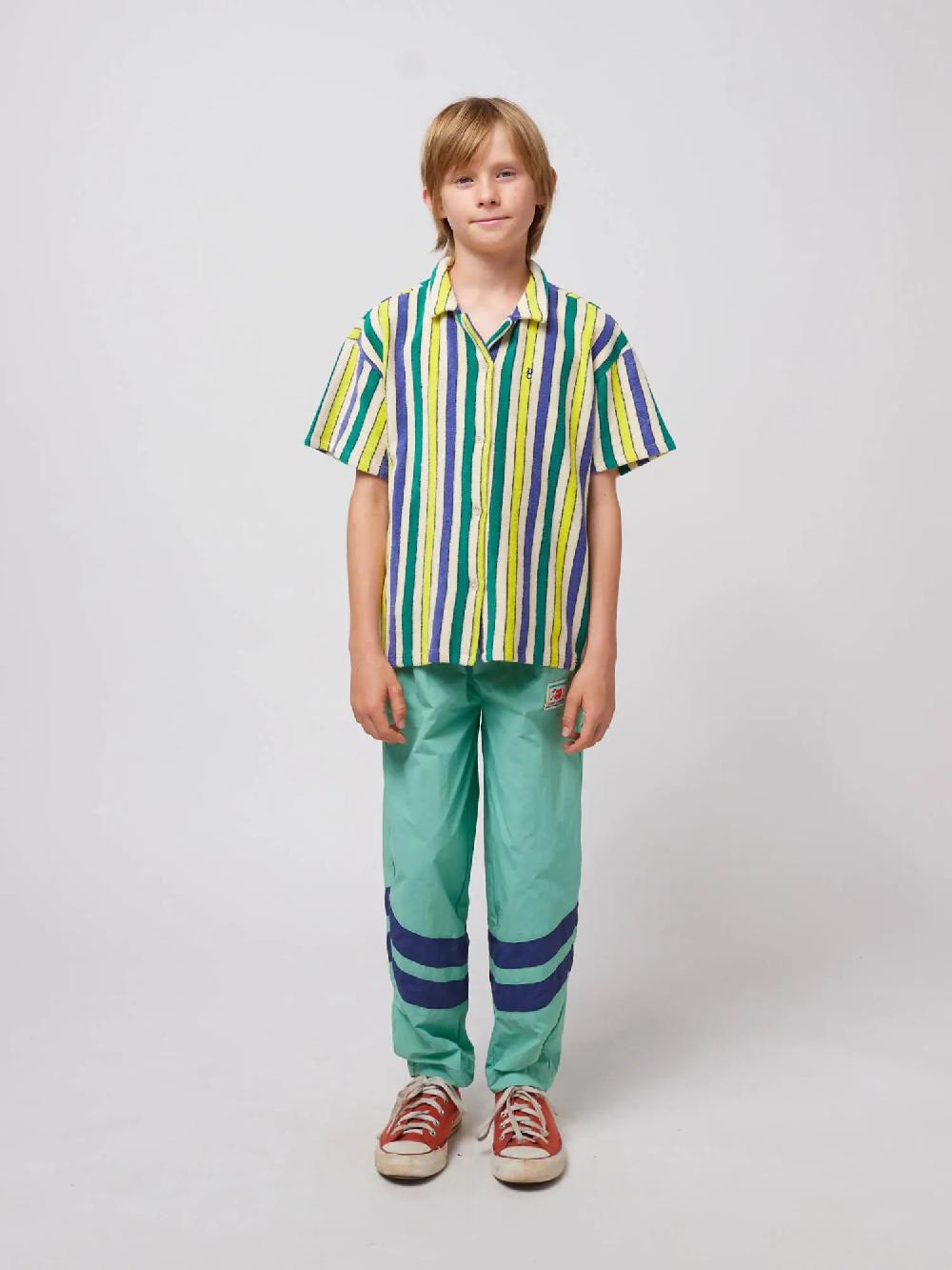 Bobo choses Multicolor Stripes terry cloth shirt Outlet