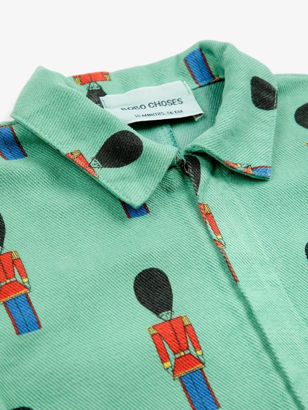 Bobo choses Little Tin Soldiers all over woven overall Mejor oferta