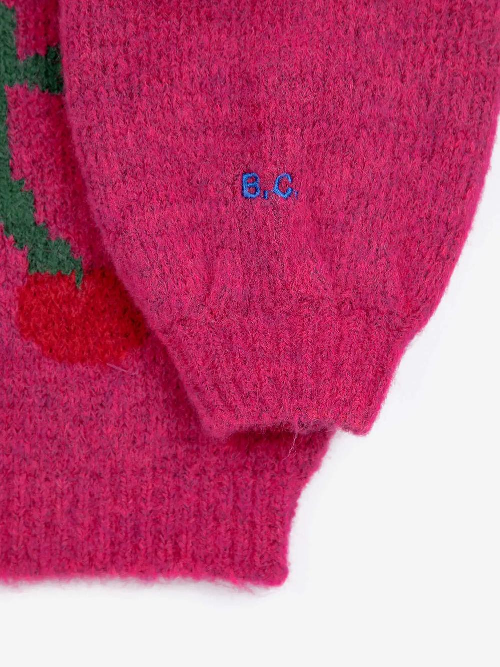 Bobo choses Bobo Cherry intarsia cardigan COMPRAR AHORA