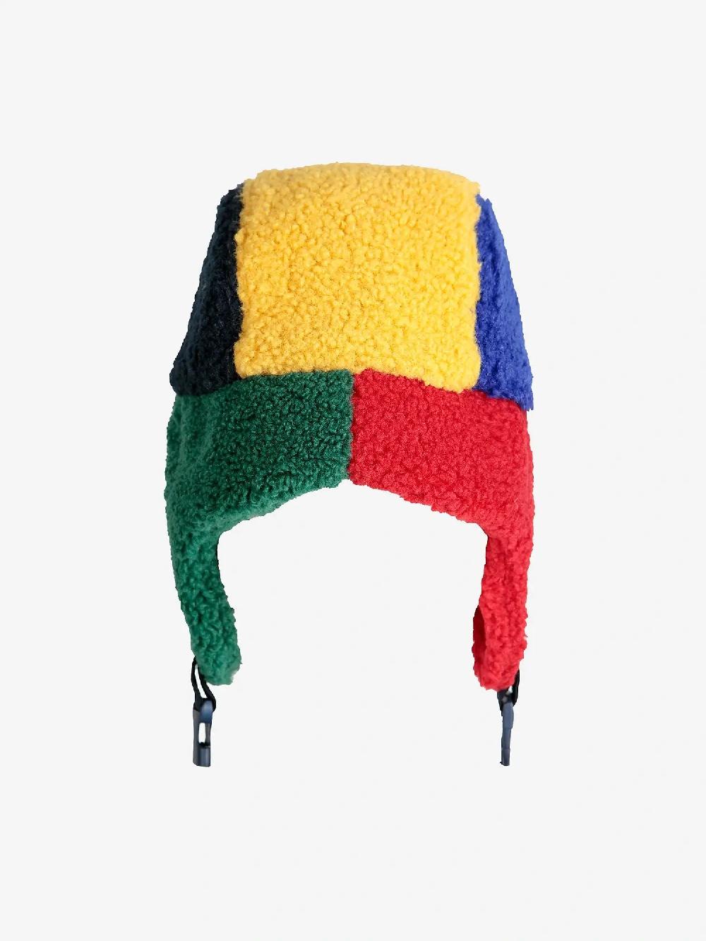 Bobo choses Color Block sheepskin chapka Último día