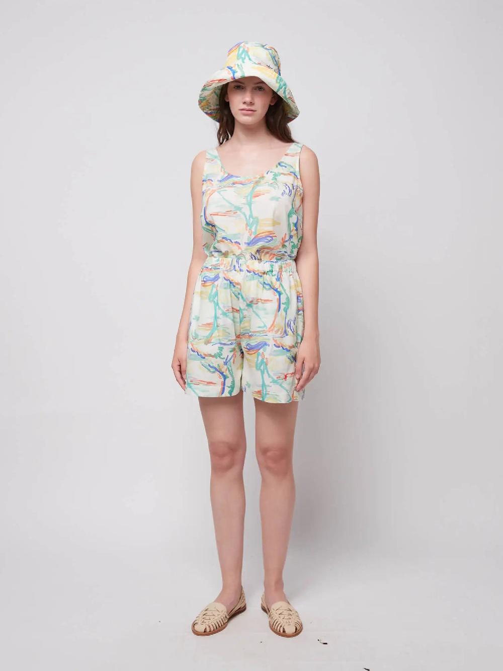 Bobo choses Landscape print lyocell shorts Superdescuento