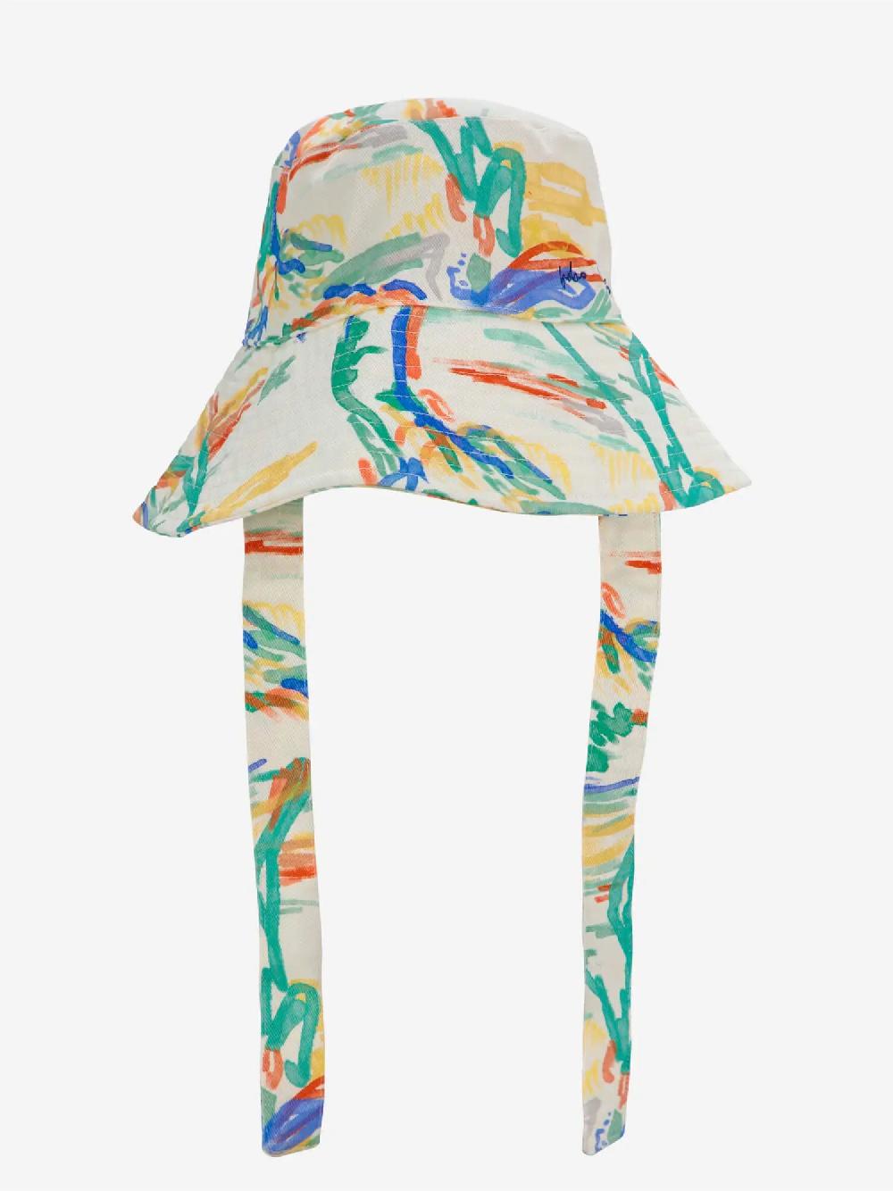 Bobo choses Landscape print canvas hat En oferta