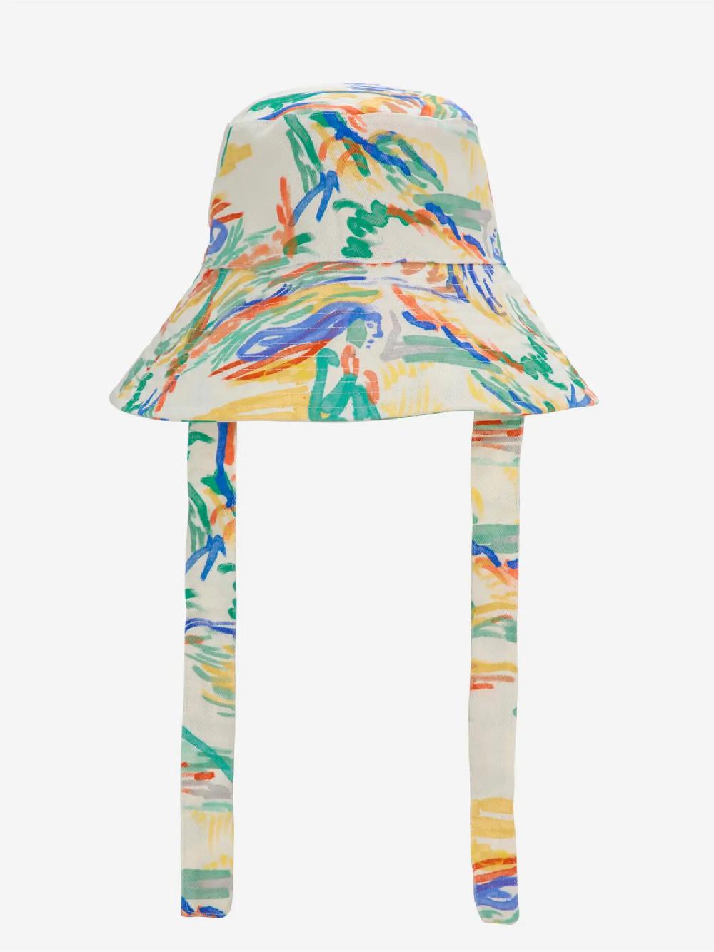 Bobo choses Landscape print canvas hat En oferta