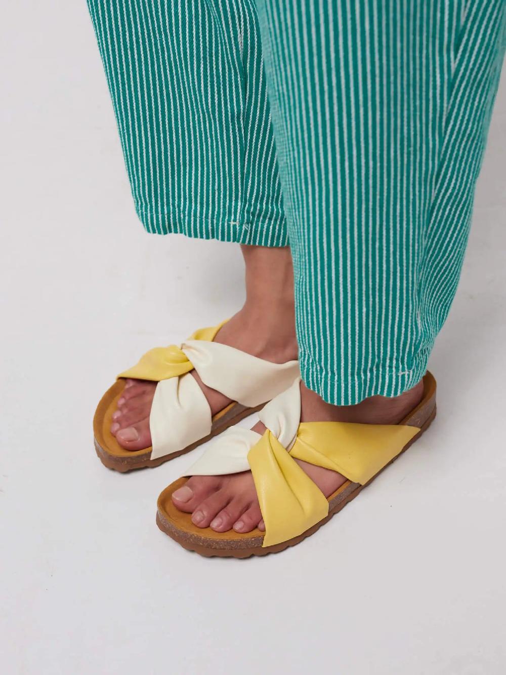 Bobo choses Crossover leather sandals Oferta exclusiva