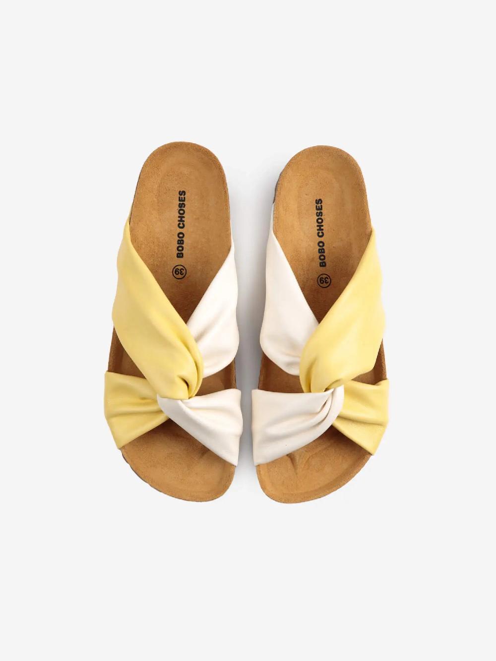 Bobo choses Crossover leather sandals Oferta exclusiva