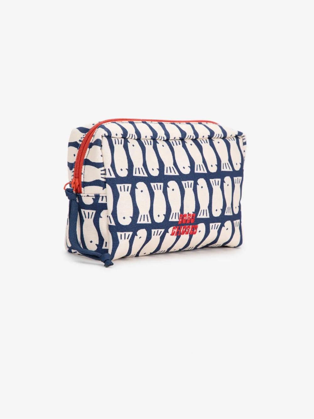 Bobo choses Lucky Fish printed cotton pouch Última moda