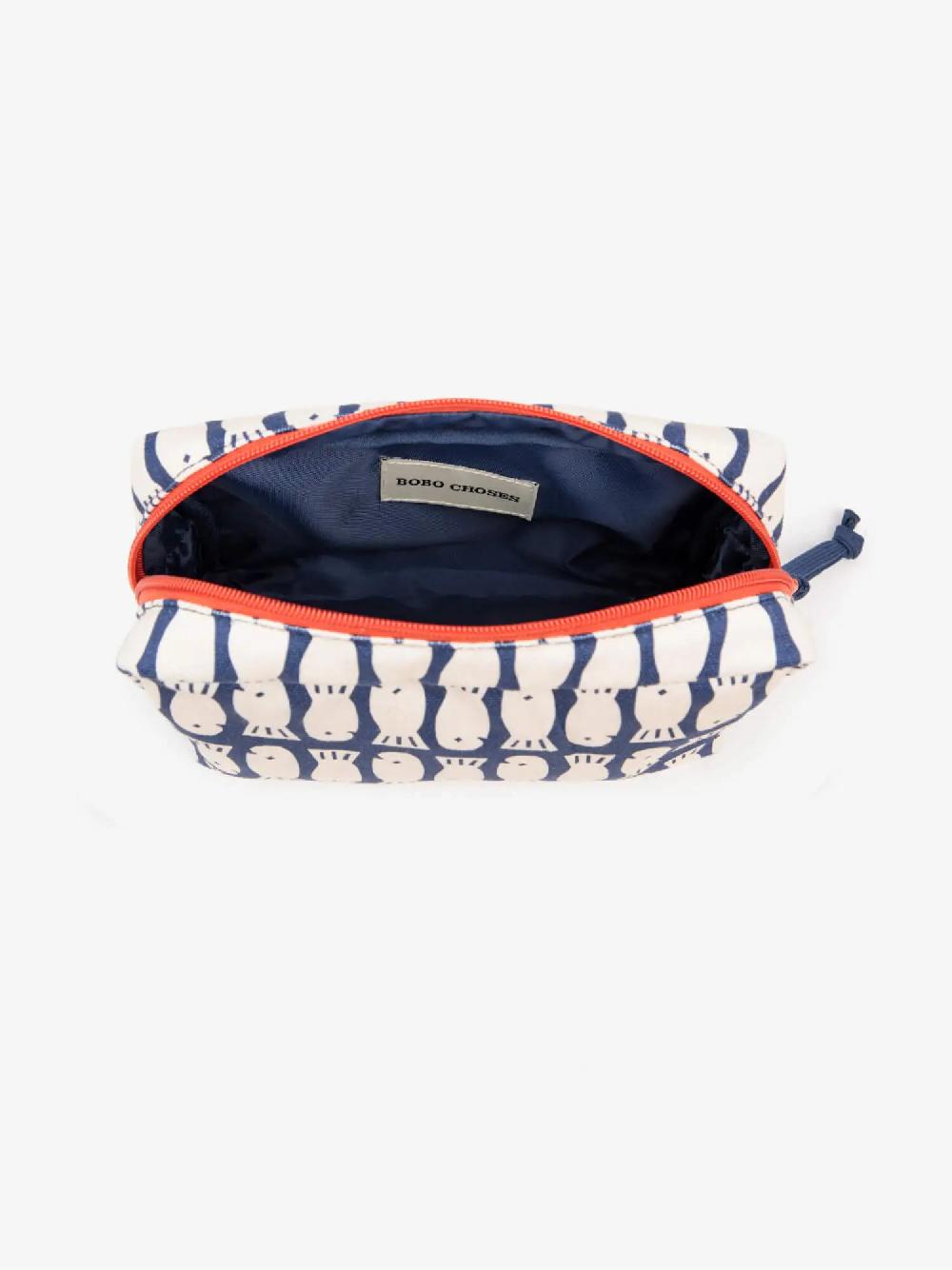 Bobo choses Lucky Fish printed cotton pouch Última moda