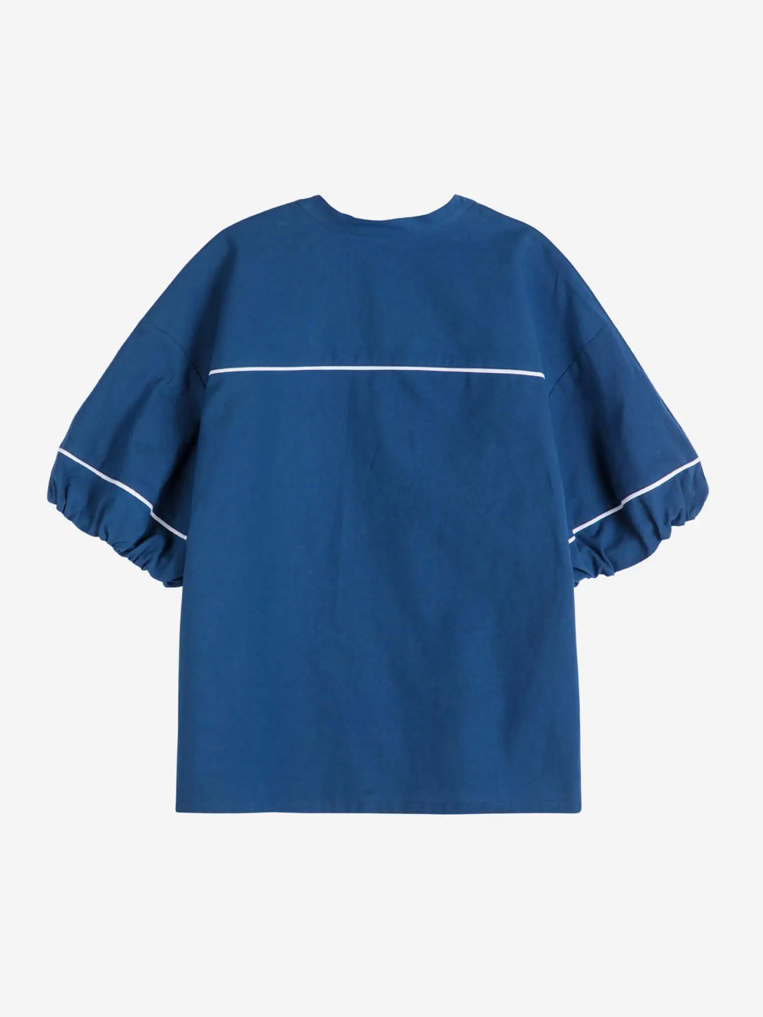 Bobo choses Contrast-trim puff sleeve shirt Ofertas especiales