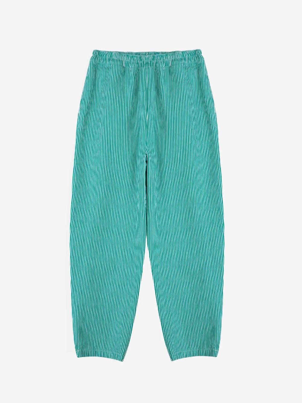 Bobo choses Striped twill cocoon pants Rebajas de fin de temporada