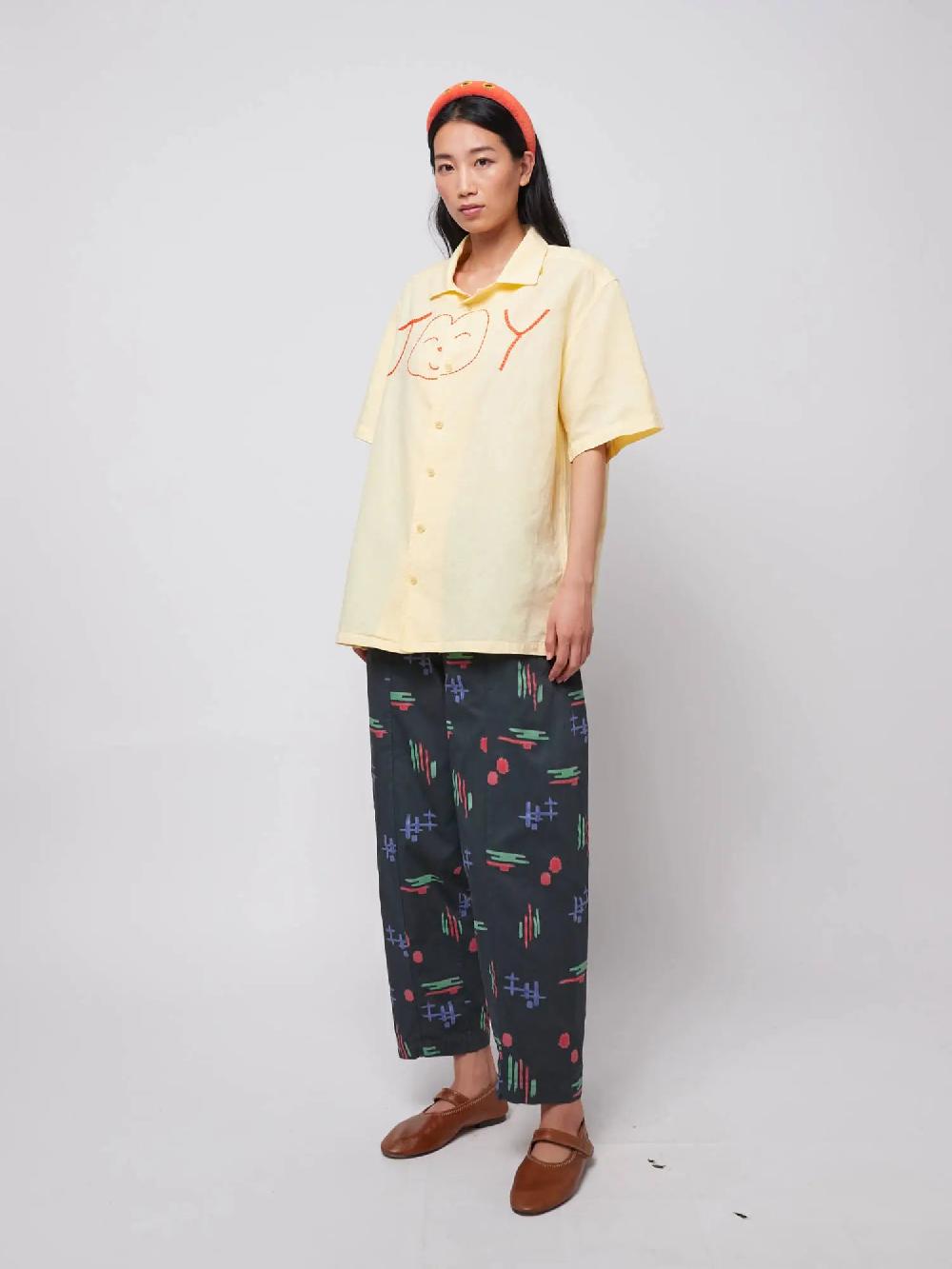 Bobo choses Multicolor artwork print cocoon pants