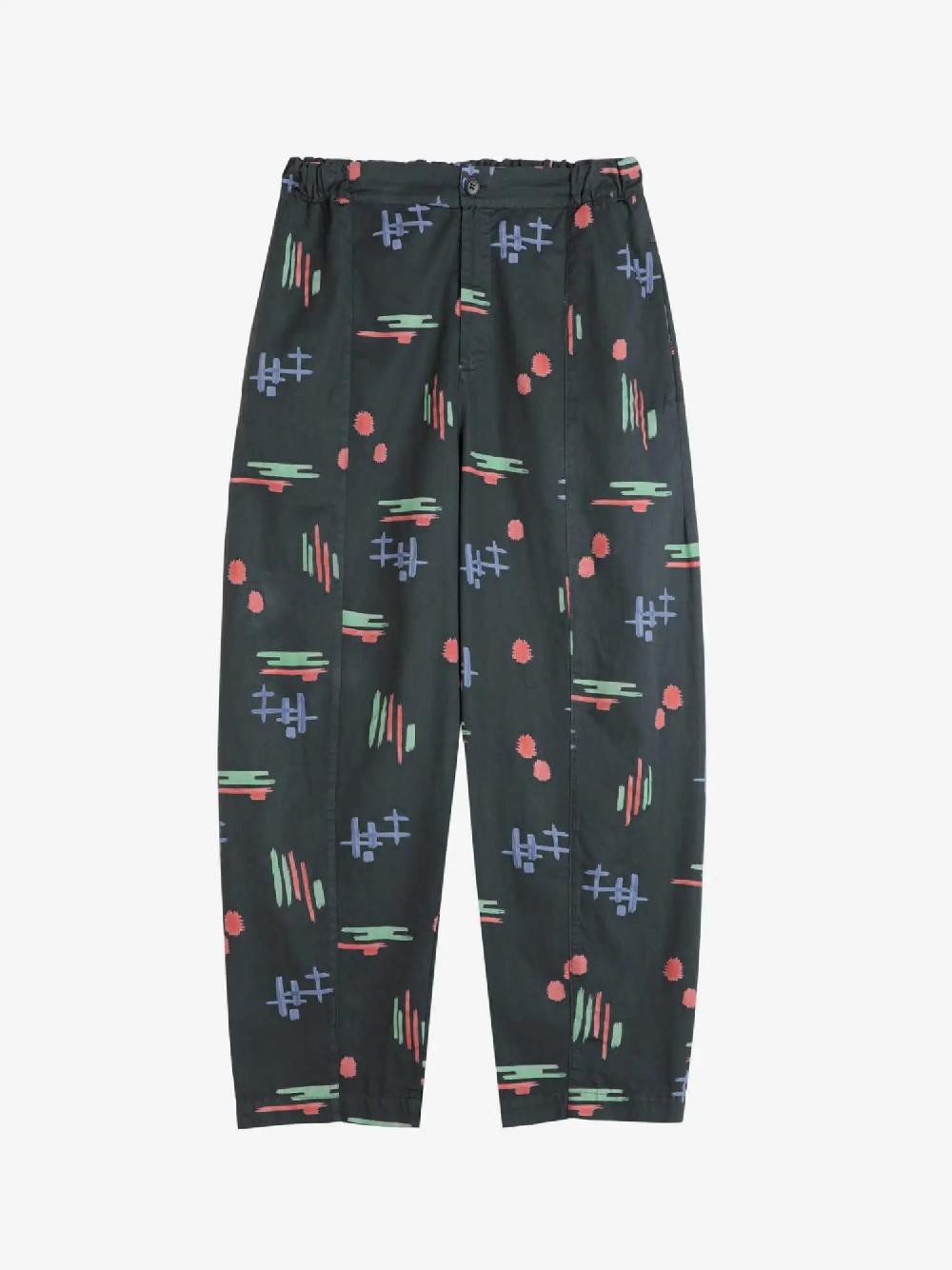 Bobo choses Multicolor artwork print cocoon pants Precio ultrabajo
