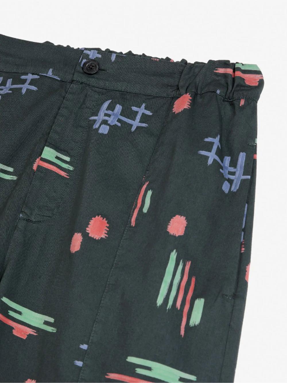 Bobo choses Multicolor artwork print cocoon pants Precio ultrabajo
