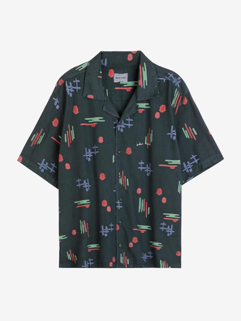 Bobo choses Multicolor print unisex shirt Rebajas
