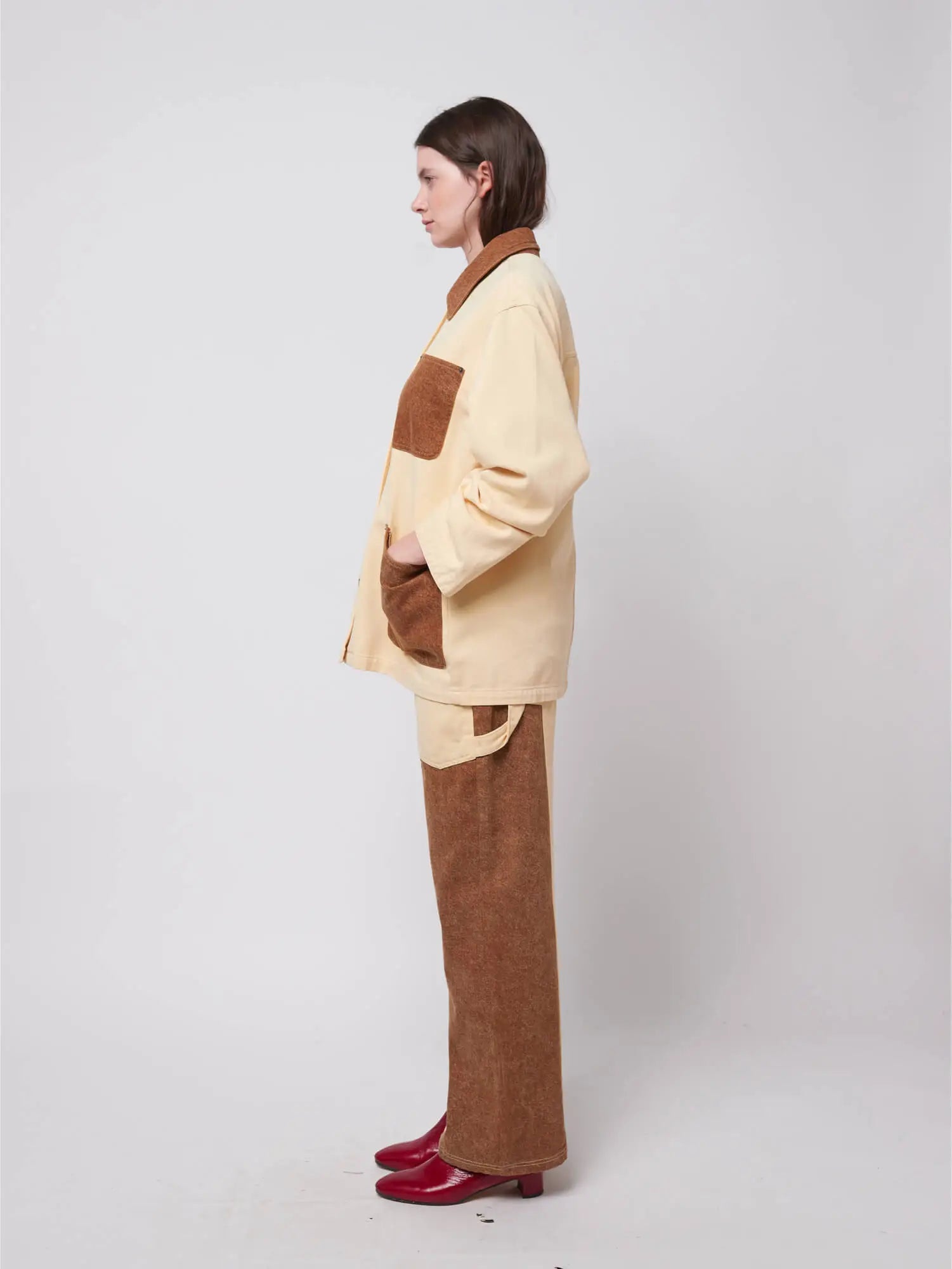 Bobo choses Color block cotton jacket Gran oferta