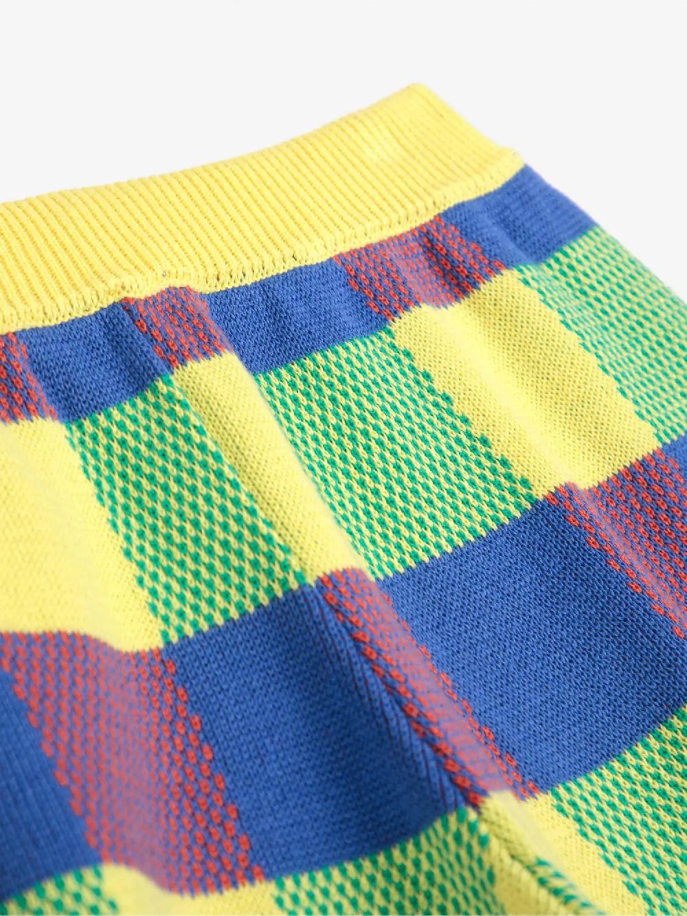 Bobo choses Vichy jacquard cotton knitted short Ventas relámpago