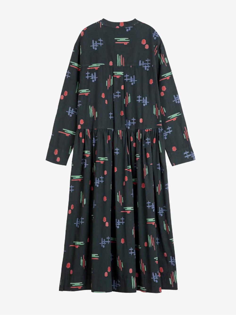 Bobo choses Multicolor print loose fit dress Descuento