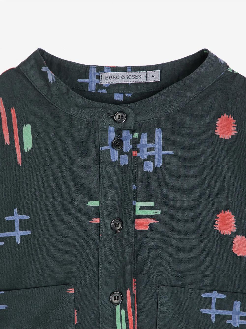 Bobo choses Multicolor print loose fit dress Descuento