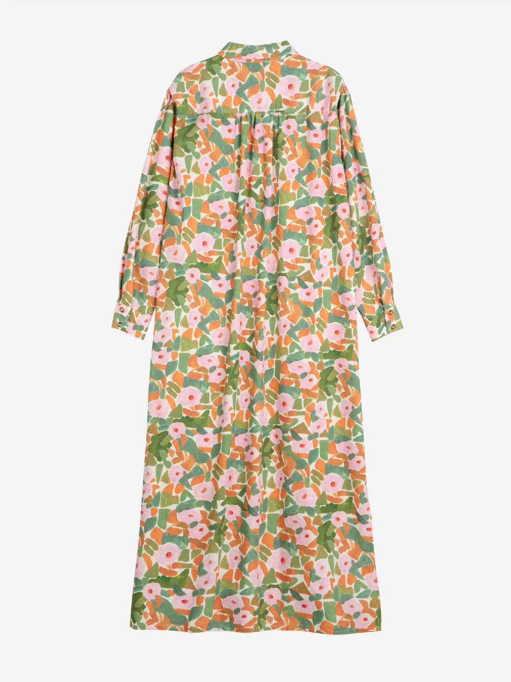 Bobo choses Floral print shirt dress Liquidación
