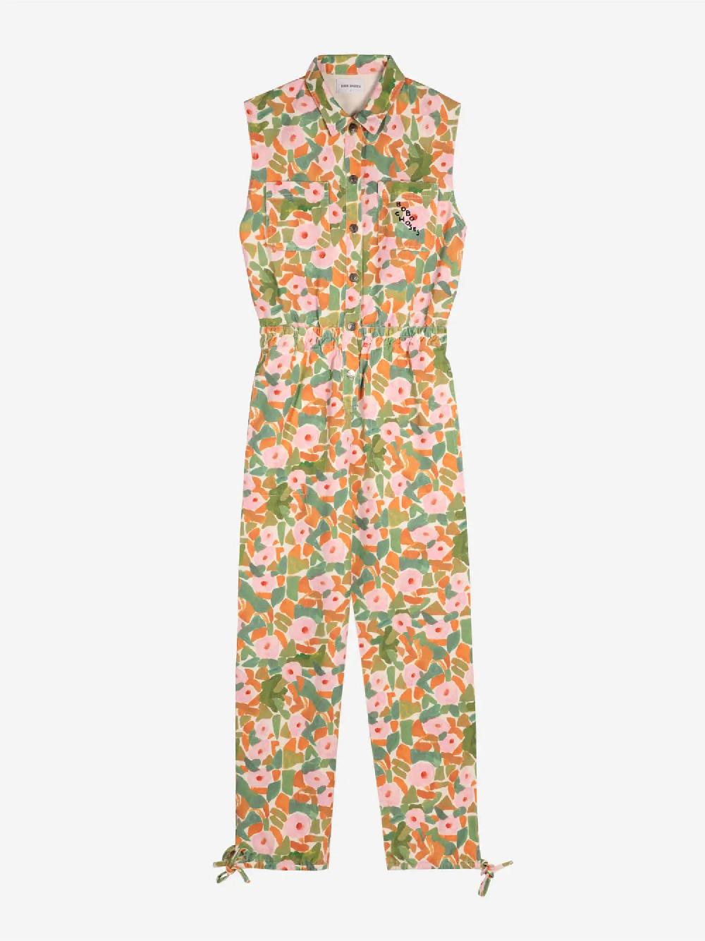 Bobo choses Floral print relaxed jumpsuit Rebajas online