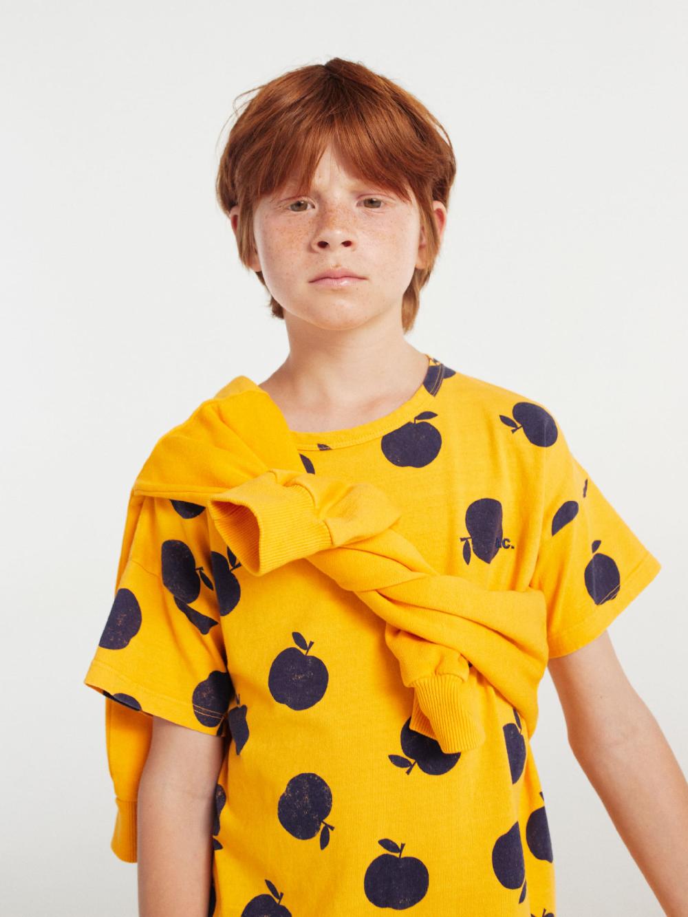 Bobo choses Poma all over yellow T-shirt Promoción por tiempo limitado
