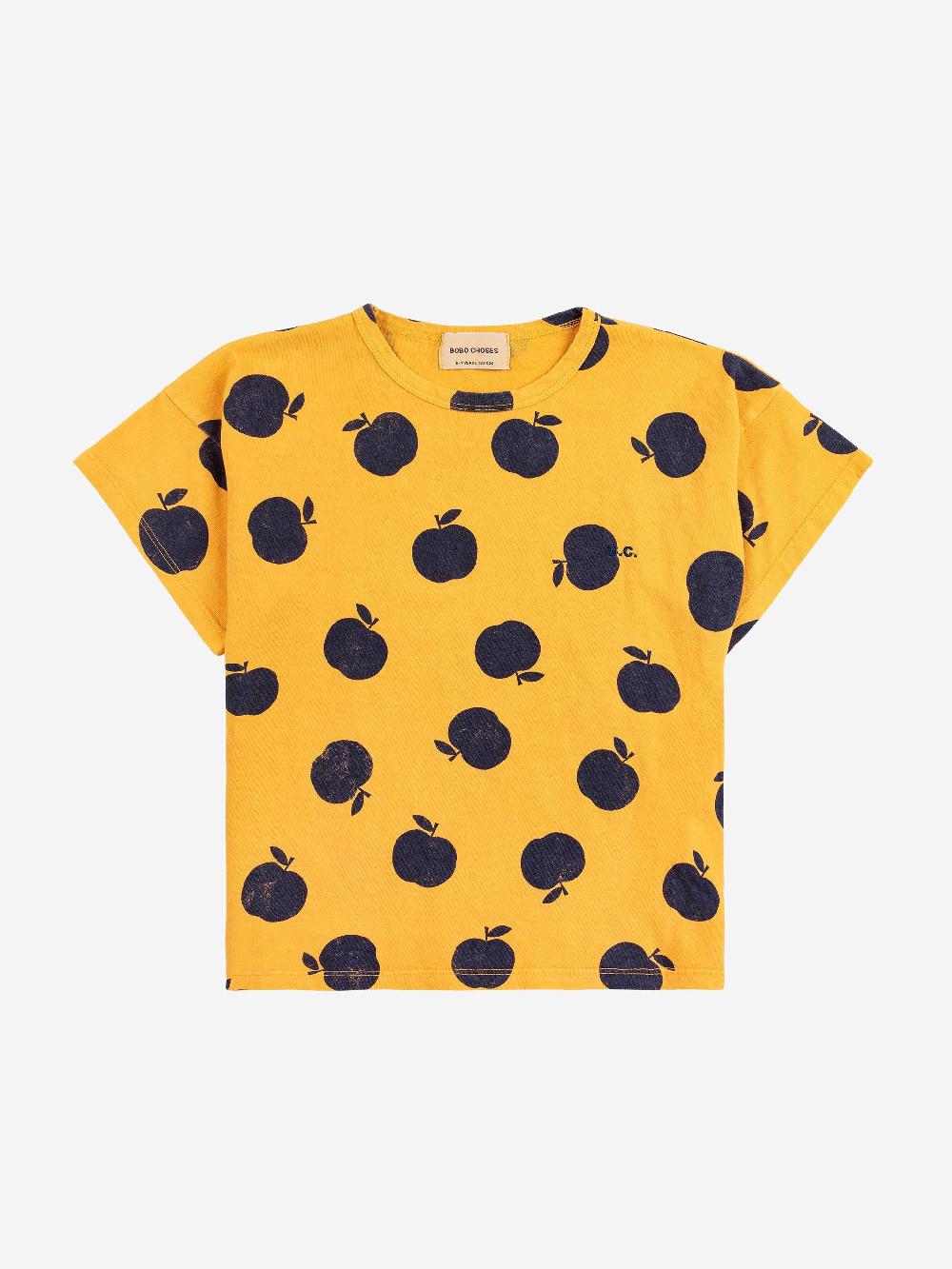 Bobo choses Poma all over yellow T-shirt Promoción por tiempo limitado