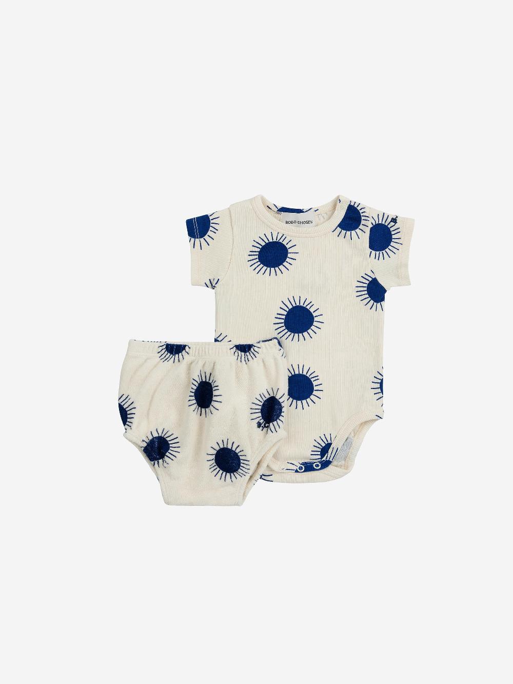 Bobo choses Sun all over ecru set Superdescuento