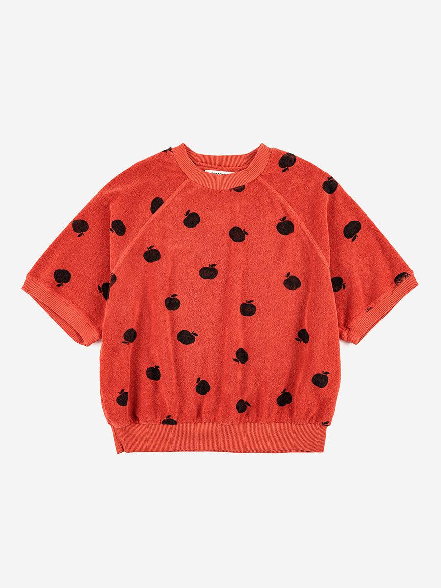 Bobo choses Poma allover short sleeve terry sweatshirt Oferta exclusiva