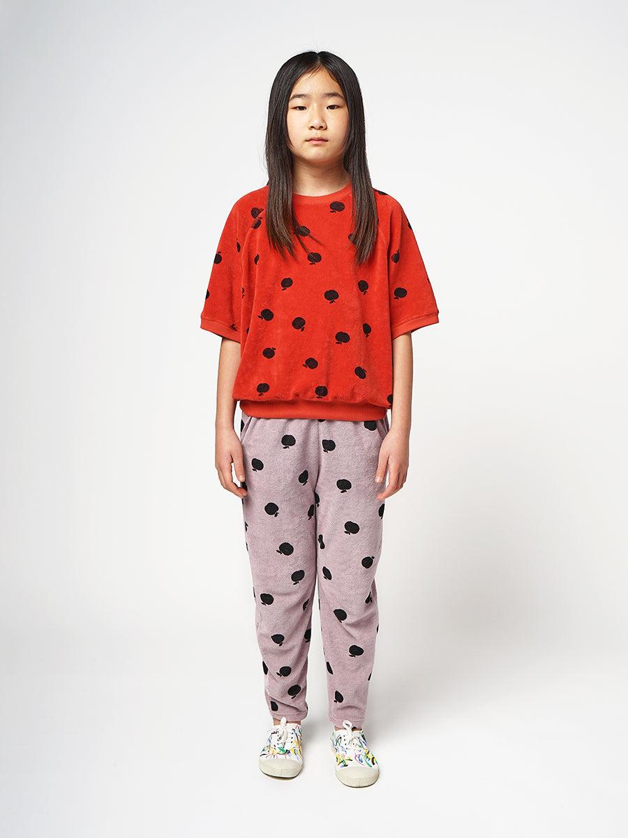 Bobo choses Poma allover short sleeve terry sweatshirt Oferta exclusiva