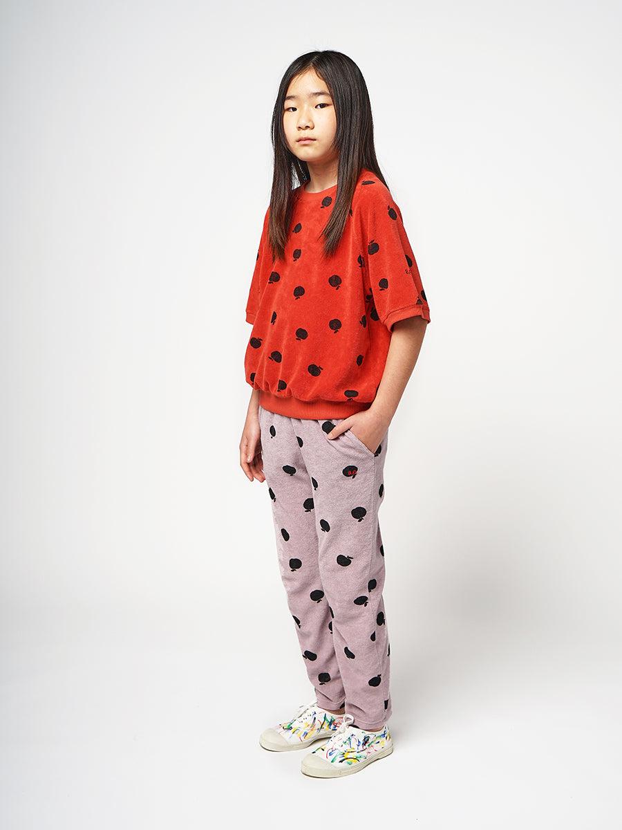 Bobo choses Poma allover short sleeve terry sweatshirt Oferta exclusiva