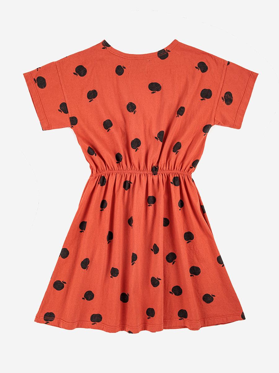 Bobo choses Poma red allover dress Rebajas de fin de temporada