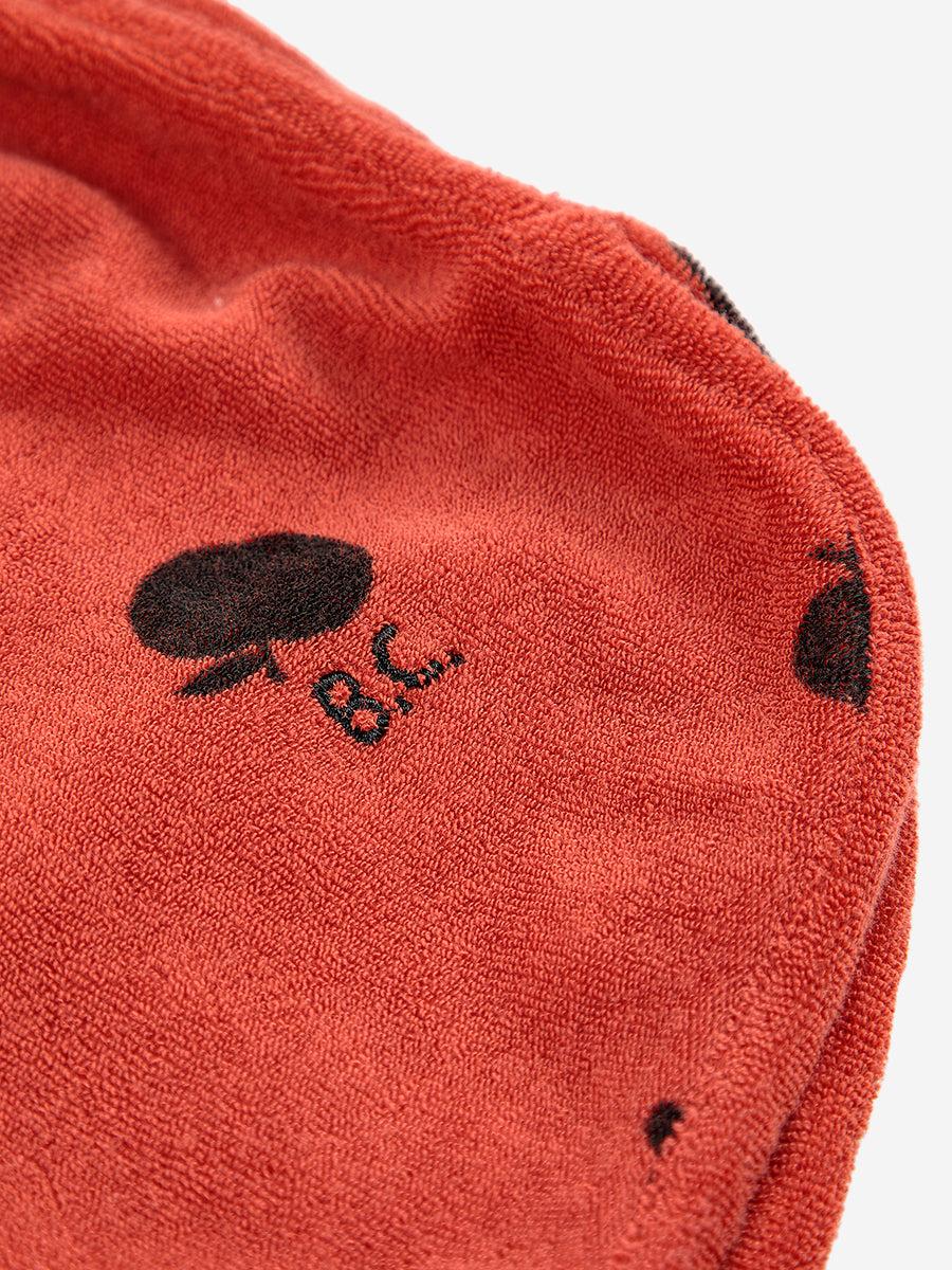Bobo choses Poma allover red terry shorts Precio ultrabajo