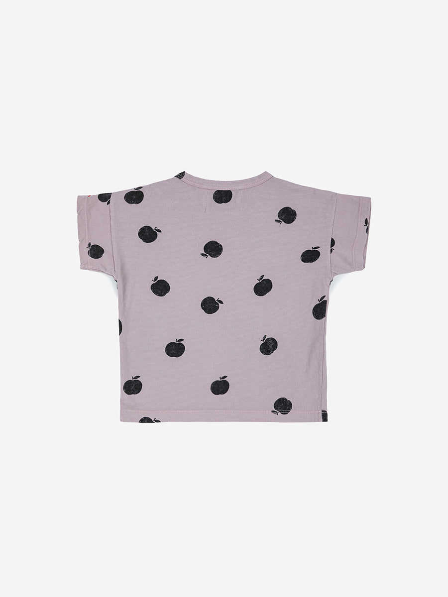Bobo choses Poma all over lavander short sleeve T-shirt En línea