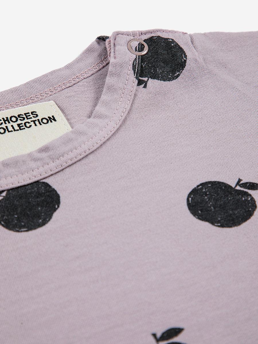 Bobo choses Poma all over lavander short sleeve T-shirt En línea