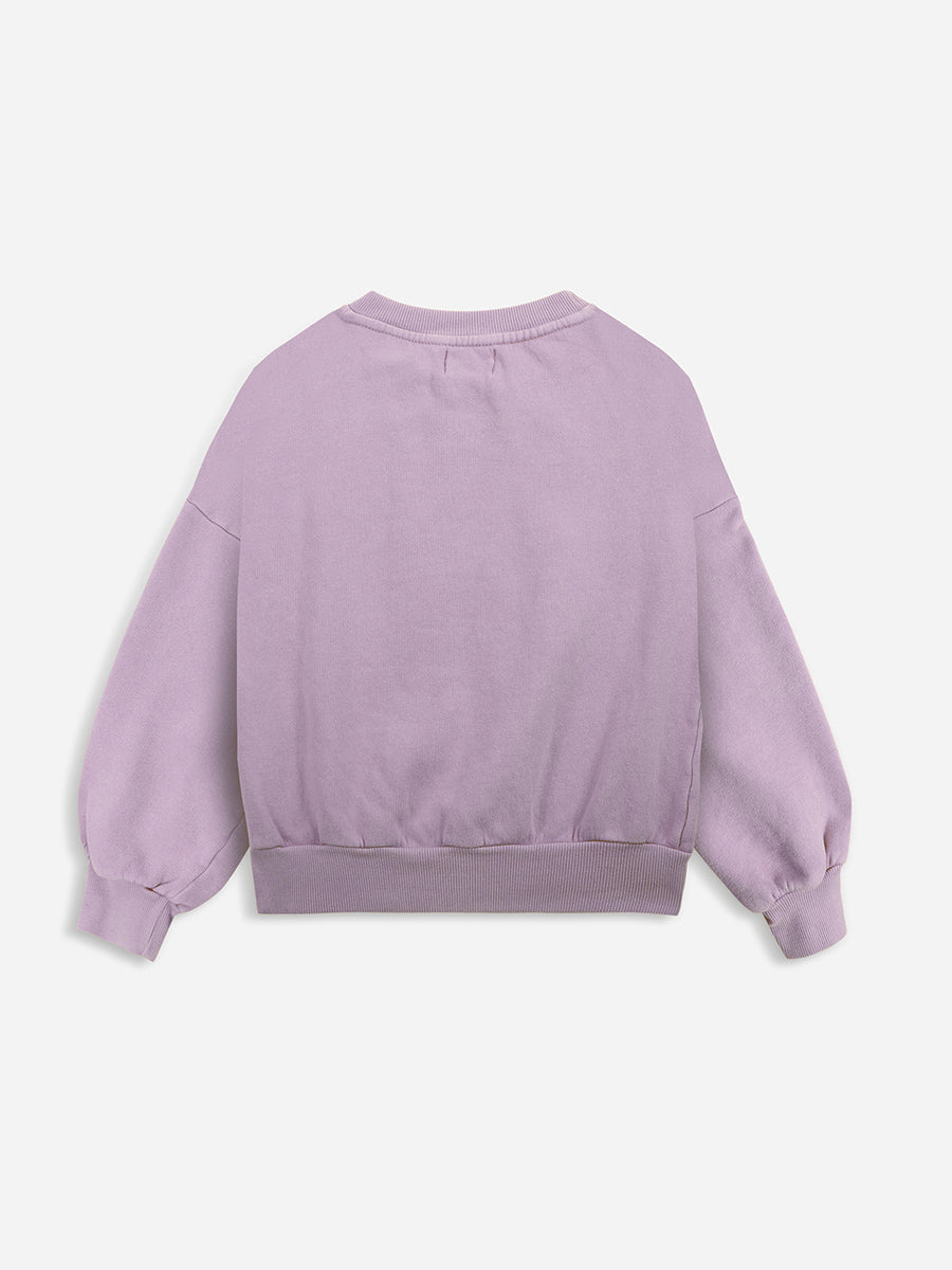 Bobo choses Poma lavender sweatshirt Rebajas