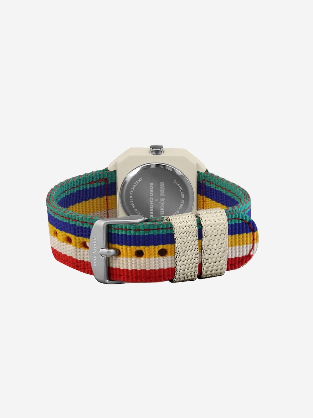 Bobo choses Multicolor stripes Bobo Choses x Mini Kyomo watch Los más vendidos