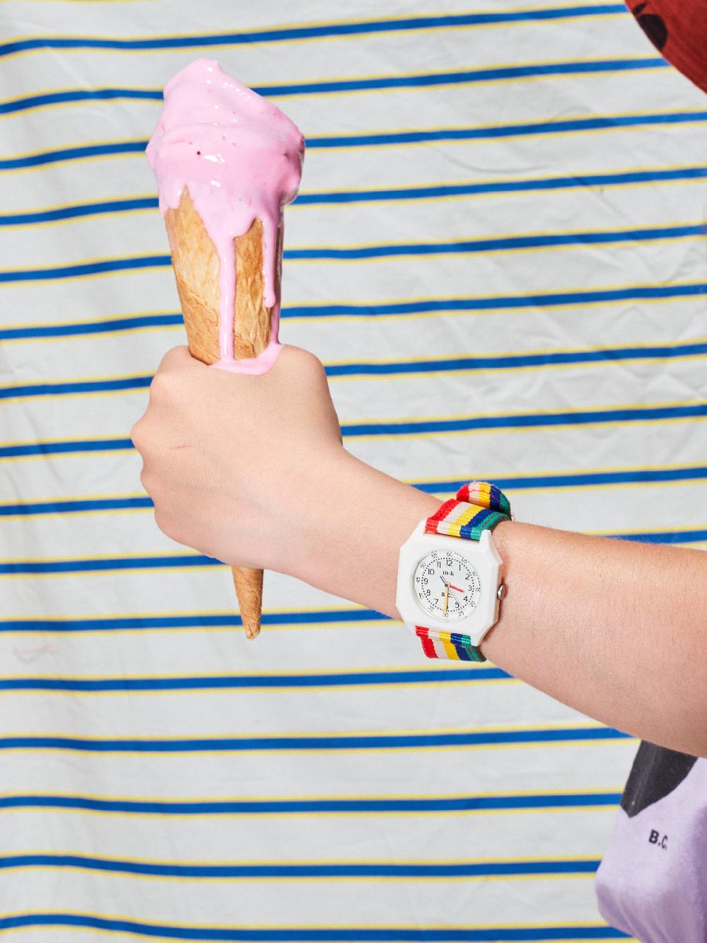 Bobo choses Multicolor stripes Bobo Choses x Mini Kyomo watch Los más vendidos