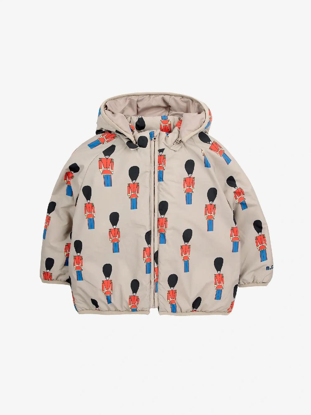 Bobo choses Little Tin Soldiers all over padded anorak Oferta especial