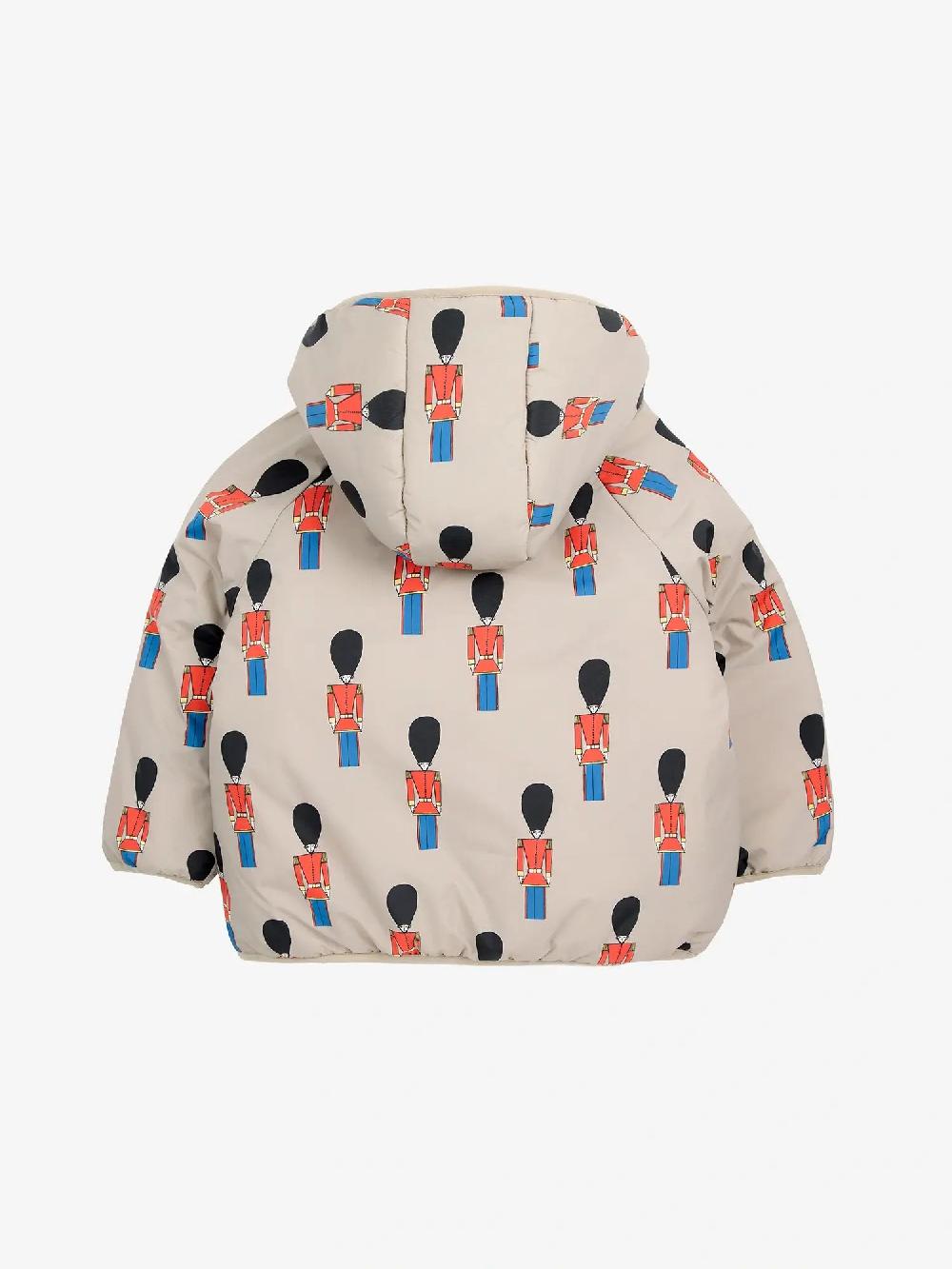 Bobo choses Little Tin Soldiers all over padded anorak Oferta especial